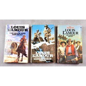 LOUIS L'AMOUR - Our foremost storyteller of the authentic West Book Set 1810mp